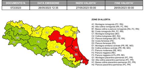 Nuova allerta meteo rossa per criticità idraulica e gialla per