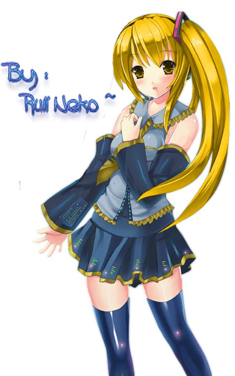 Akita Neru Render By Ruii Neko On Deviantart