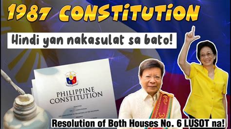 Good News Pag Amyenda Sa Constitution Lusot Na Cong Rodante