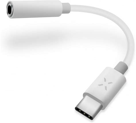 Fixed LINK redukcia USB C na jack 3 5 M F káblová s DAC čipom 0 10m