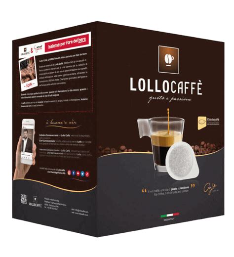 Lollo Caff Gusto E Passione Miscela Oro Cialde Ese Compostabili