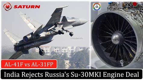 Why Did India Reject Russia S Su 30MKI Engine Deal AL 41F Vs AL 31FP