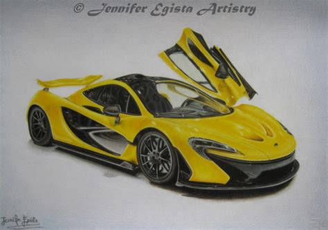 Mclaren P1 How To Draw Supercars Gallery 28b