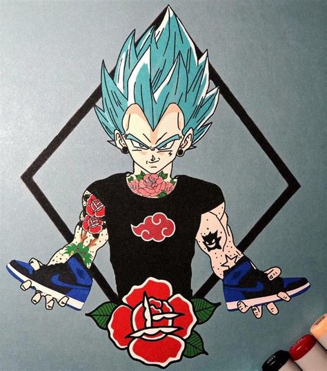 Goku And Vegeta Nike Png Anime Nike Png Nike Logo Png Son Inspire