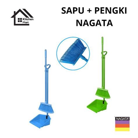 Jual Sapu Pengki Nagata Sapu Set Plastik Nagata NGT 160S Shopee