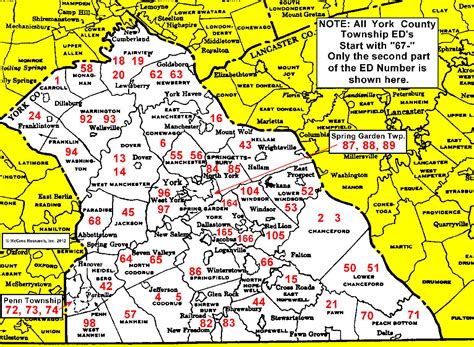 Lancaster Pa Area Map