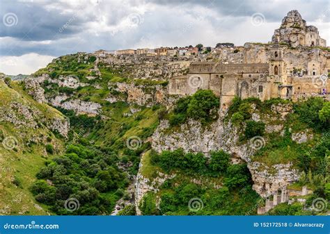 Paisaje Que Sorprende Con Matera Italia Capital Europea De La