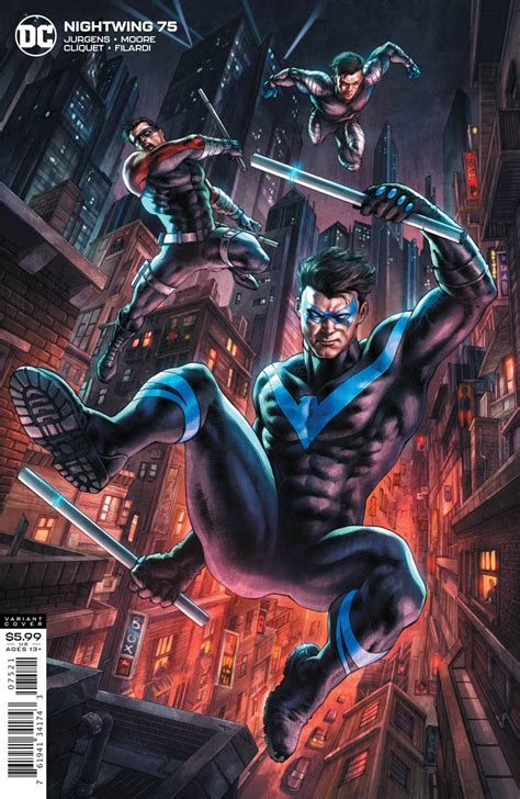 Nightwing Vol 4 75 Cover B Variant Alan Quah Cover Joker War Fallout