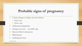 Diagnosis of pregnancy | PPT