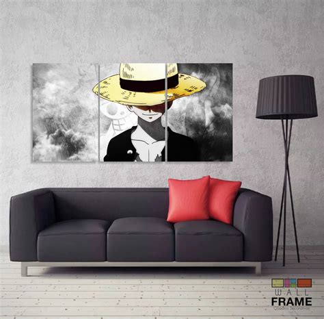 Quadro Decorativo One Piece Mosaico Luffy X Pe As Elo