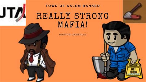 TOWN OF SALEM RANKED REALLY STRONG MAFIA JANITOR GAMEPLAY YouTube