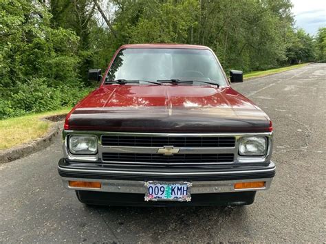 1991 Chevrolet S 10 Blazer Rare 2 Wheel Drive 2dr Very Low Original