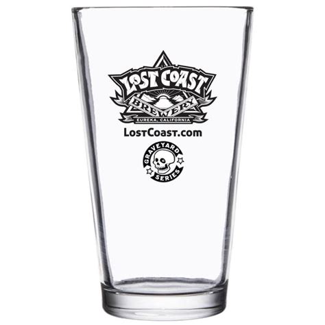 Fogcutter Pint Glass Lost Coast Brewery