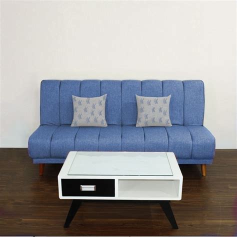 Jual Sofa Bed Minimalis Modern Bahan Daphnie Tanpa Meja Shopee Indonesia