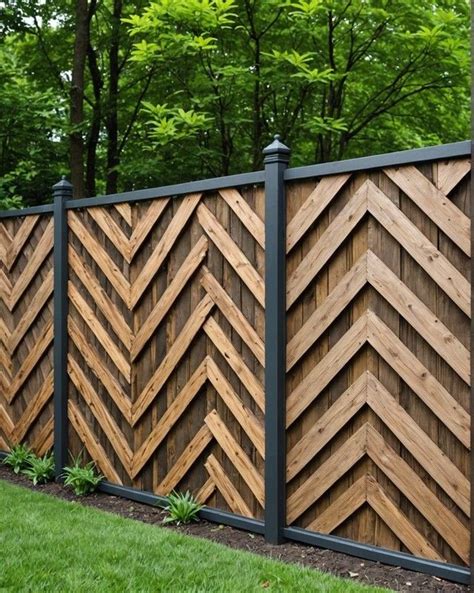 20 Unique Privacy Fence Ideas To Consider In 2024 House Fence Design