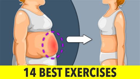 14 Best Exercises To Melt Away Belly Fat And Sculpt Your Ideal Physique Youtube