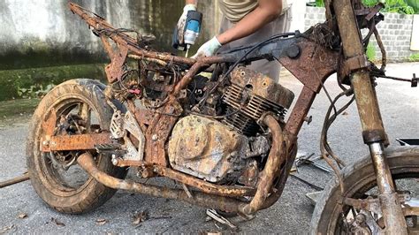 Reviving An Old Kawasaki Restoring A Two Stroke Rebel Engine