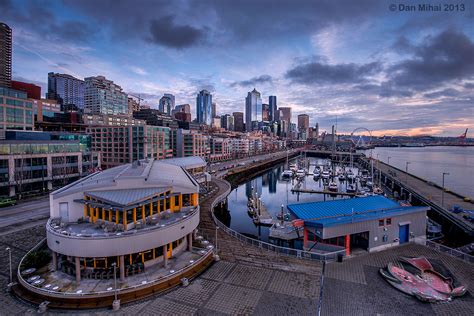 Seattle Bell Street Pier View Of Seattles Waterfront From Flickr