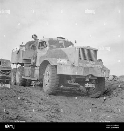 The British Army In Italy 1943 A Diamond T Tank Transporter 30