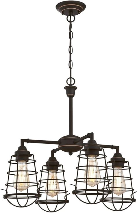 Westinghouse Nolan Four Light Indoor Chandelier Semi Flush