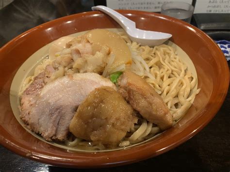 【ラーメンデカ盛】ラーメン大 麺増（750g）＋味玉麺屋 豚他 名古屋市瑞穂区 『やすたろう』的 食の備忘録