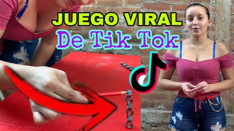 Probando Hacer Un Juego Viral De Tik Tok Cuidado Con Las Tuercas Youtube