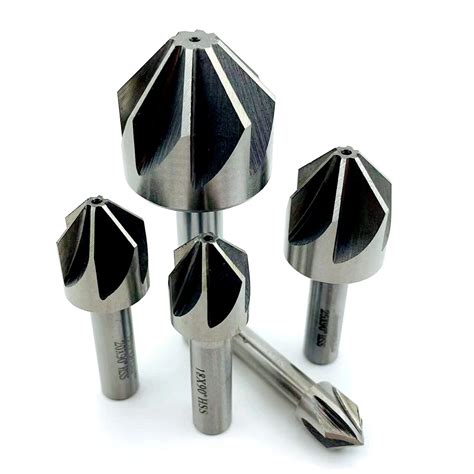 1PCS 6mm 50mm 90 Degree HSS Chamfer Cutter Chamfering Drilling Mill