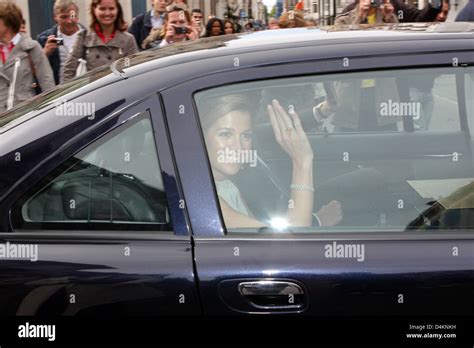 Dutch Crown Princess Maxima Leaves Noordeinde Palace After She