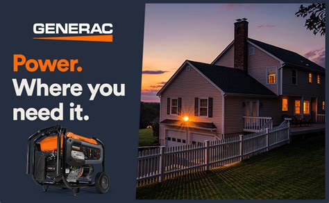 Amazon Generac Xt Efi Watt Gas Powered Portable