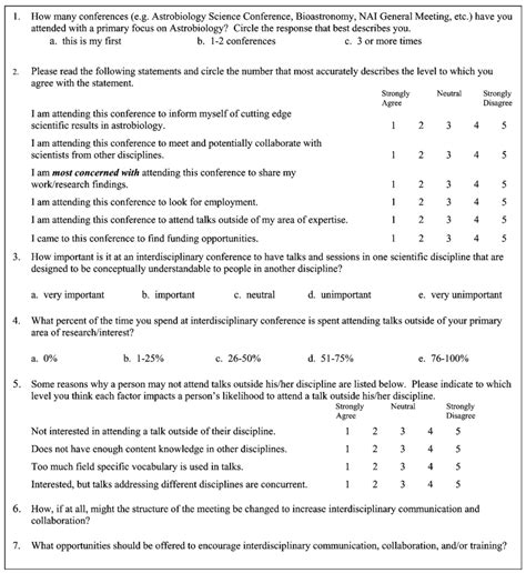 Multiple Choice Survey Template