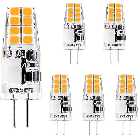 RAYHOO 10pcs G4 LED Bulbs JC Bi Pin Base Lights 1 5W AC DC 12V 10W 20W