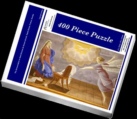 Jigsaw Puzzle Of The Annunciation In Saint Nicolas De Veroce Church