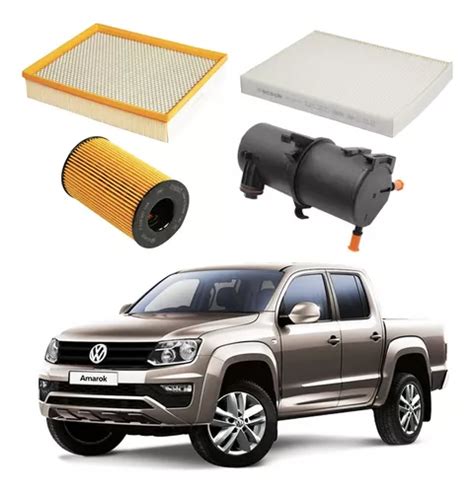 Kit Afinamiento Filtros Volkswagen Amarok Bosch Cuotas