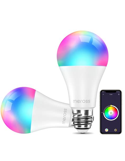 Meross Ampoule Led Wi Fi Intelligente Rgbww