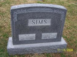 Carrie Jane Thompson Sims M Morial Find A Grave