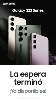 Ya está disponible en México la nueva serie Galaxy S23 de Samsung