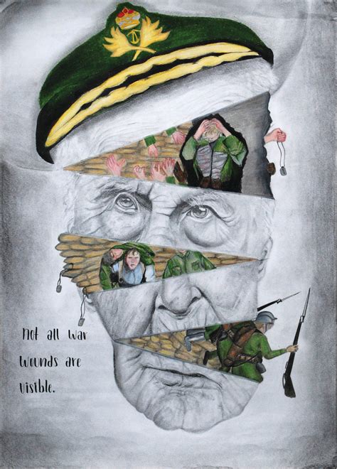 Artist shows hidden wounds of war - Legion Magazine