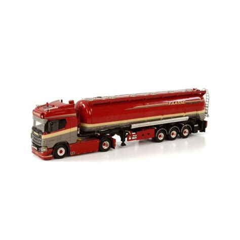 WSI 01 3897 Scania R NG Highline Bulk Tipper Silo Trailer Faasse