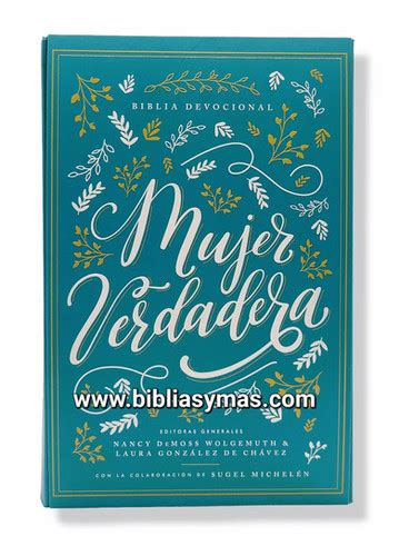 Biblia Nbla Devocional Mujer Verdadera Tapa Dura Turquesa Mysite