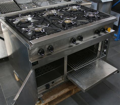 Flammen Gasherd Mkn Optima Mit E Backofen W Rmeschrank