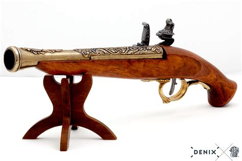 Flintlock Pistol Germany 18th C 1260l Pistols Historical Weapons Xvi Xix C Denix