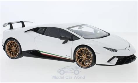 Modellautos Lamborghini Huracan 118 Autoart Performante Weiss 2017