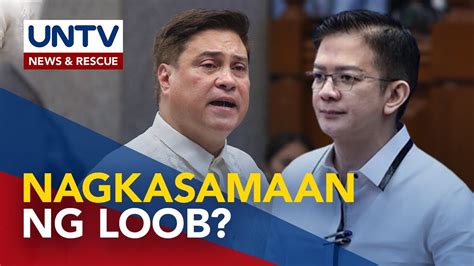 Sp Escudero Sinagot Ang Isyu Sa Pagsipa Kay Sen Zubiri Walang Sama