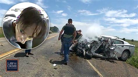 Handcuffed Suspect Steals Cop Car Dies After Fiery Crash