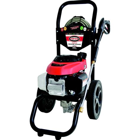 Simpson Mega Shot 3000 Psi 24 Gpm Cold Water Gas Pressure Washer With Honda Engine Carb At