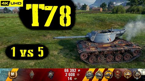 World Of Tanks T78 Replay 8 Kills 2 4k Dmg Patch 1 6 1 Youtube