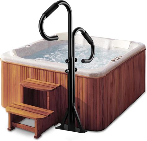 amazoncom lmrstoo   hot tub handrails   adjustable