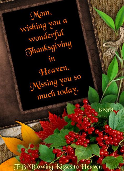 Happy Thanksgiving In Heaven Quotes ShortQuotes Cc