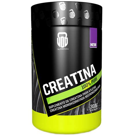 Creatina 100 Pura MonoHidratada 300g WOD NUTRITION Wod Nutrition