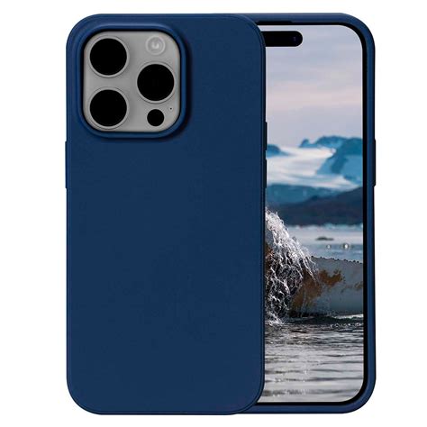 Dbramante1928 Greenland Cover IPhone 15 Pro Max TPU Pacific Blue